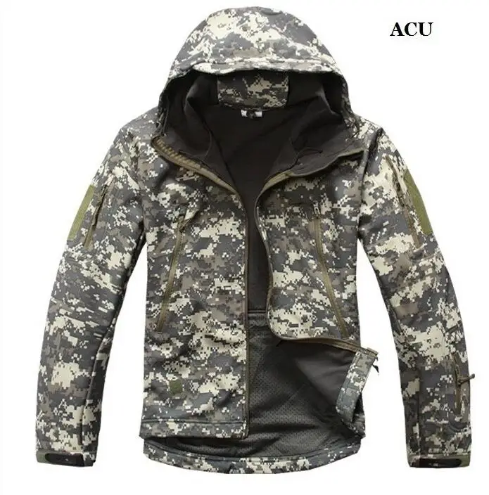 Мужская куртка высокого качества скрытень Акула кожа мягкая оболочка TAD V 4,0 военная куртка водонепроницаемая ветровка пальто