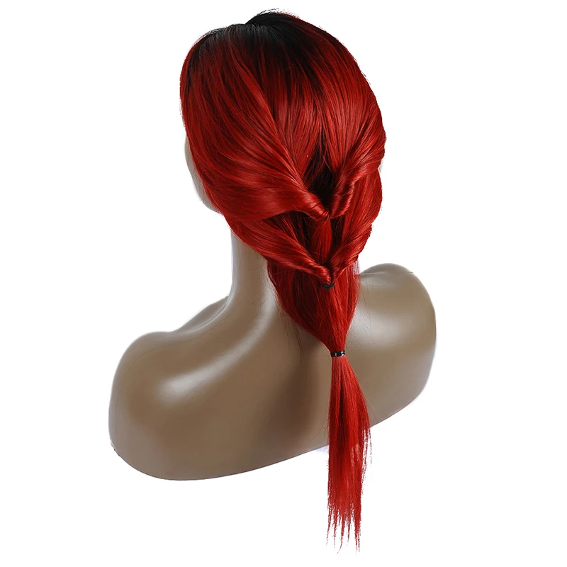 Remyblue парики Красного цвета 4*4 парик с Омбре бразильские прямые человеческие волосы парики с 180% плотностью Remy человеческие волосы парик
