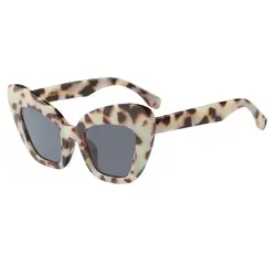 Дизайнерские солнцезащитные очки женщин 2018 Высокое качество модные Винтаж нерегулярные большие солнцезащитные очки ретро очки модные