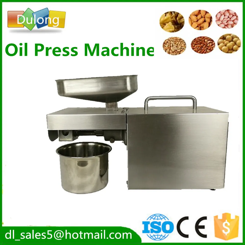Small Home Oil Pressers Oil Squeezing font b Machine b font Full automatic font b Heat