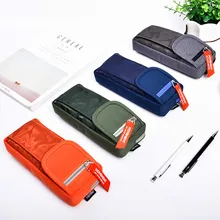 Deli Zipper Pencil Bags Lengthen High Capacity Pencil Bag Student Pencil Cases Stationery Storage Box School and Office Supplies Deli Zipper Pencil Bags Lengthen High Capacity Pencil Bag Student Pencil Cases Stationery Storage Box School and Office Supplies