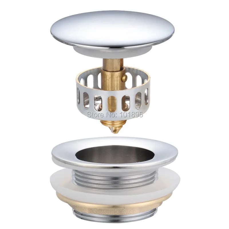 

Chrome Finishing Brass Bathtub Pop Up Waste with Flexible Hose