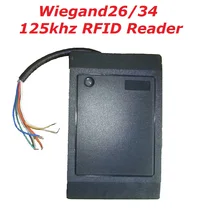 Водонепроницаемый Wiegand 26/размеры 34 приближения 125 кГц WG26/WG34 Смарт EM4100 RFID кард-ридер для двери Система контроля доступа