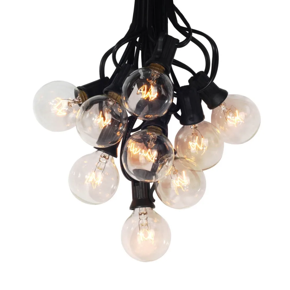 

Edison Incandescent Bulbs Garland String Lights 25Pcs Bulbs Valentines Wedding Decoration Lamp EU US Plug Guirlande Lumineuse