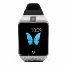 OOTDTY Bluetooth Smart Wrist font b Watch b font SIM Slot For Android Samsung Galaxy S6