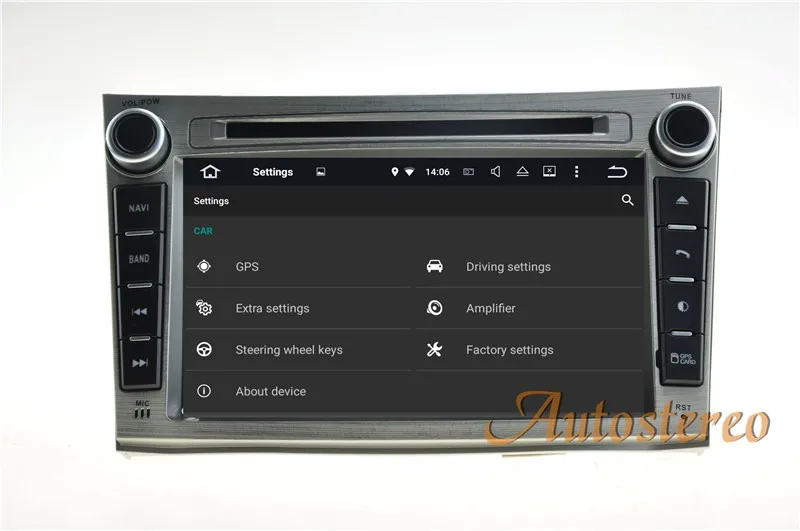 Sale Android 8.0 8 Core RAM 4GB ROM 32GB Car GPS Auto Radio Screen DVD Player For Subaru Legacy Outback 2009-2014 Free Map And Camera 25