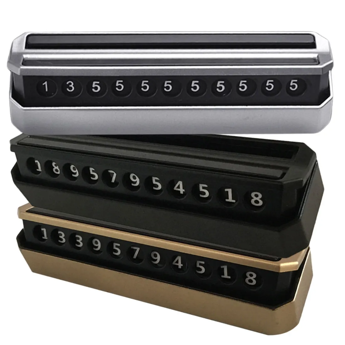 

Dewtreetali Car Temporary Parking Card Drawer Plate Style Easy Hidden Mobile Phone Number Card Rocker Switch Car Sticker