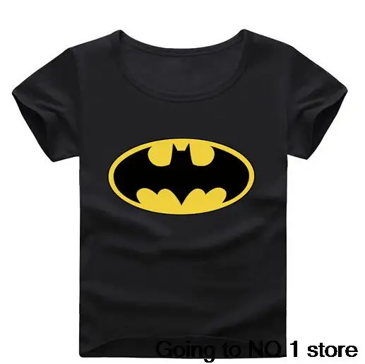 Новая футболка с рисунком супермена для мальчиков и девочек, топ для девочек, футболка для детей, летняя детская одежда с рисунком, От 2 до 6 лет