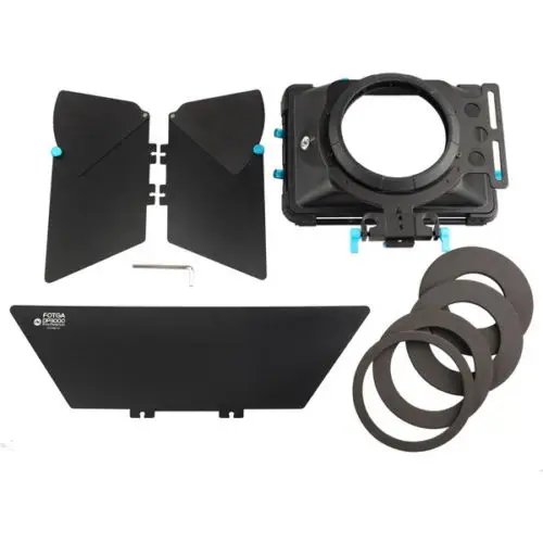 FOTGA DP3000 Pro Matte Box Sunshade w/пончики для 15 мм стержня DSLR Rig A7 A7S A7RIII A7SIII A6300 GH4 GH5 GH6S A6500 BMPCC RED