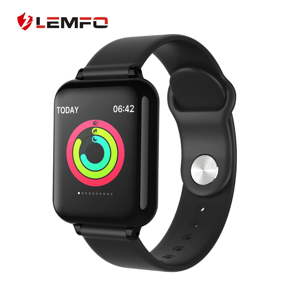

Fashion Smart watch Heart Rate Blood Pressure Monitoring Call Message Waterproof Reminder LEMFO Fitness Tracker for Men Women
