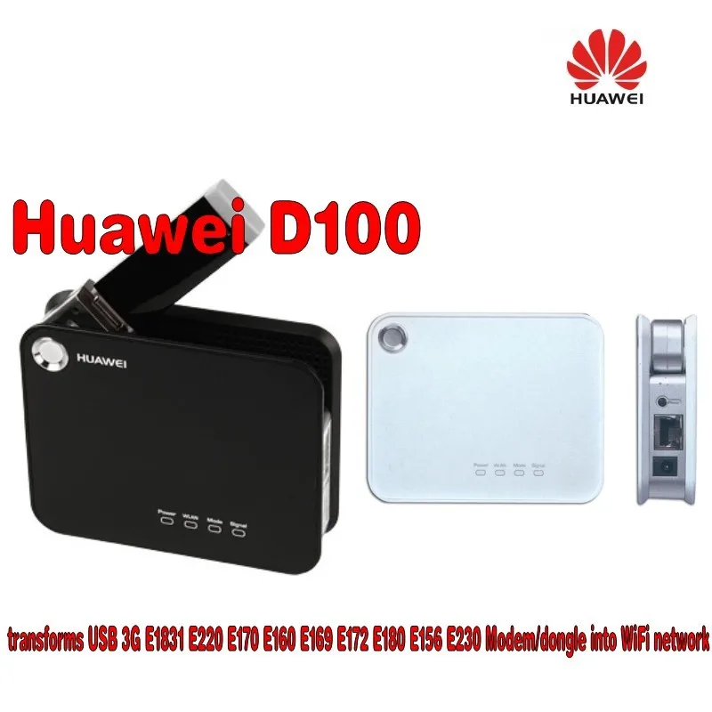 

Cheaper Huawei Unlocked D100 3G WIFI Portable Broadband Wireless Gateway Router