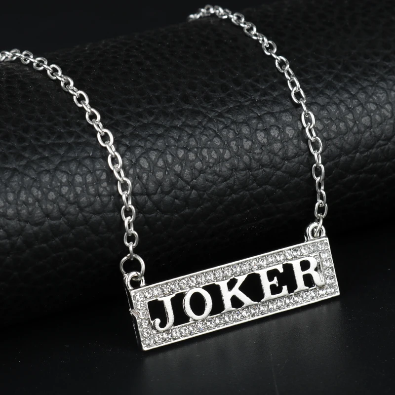 Buy HEYu Jewelry Movie Suicide Squad Joker Necklace