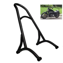 Motorcycle Black Passenger Backrest Sissy Bar For Harley Sportster XL883 1200 48 2016 цена Motorcycle Black Passenger Backrest Sissy Bar For Harley Sportster XL883 1200 48 2016 цены онлайн