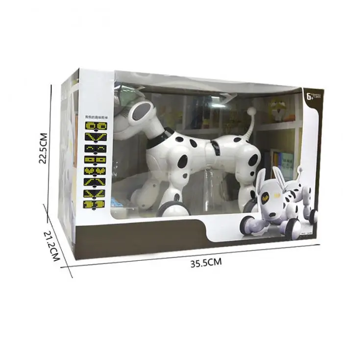 Elétrico de Controle Remoto sem Fio Andando para Crianças Robô Inteligente Brinquedo Cantar Dança M09 rc Cão 8 Animais e robôs por radiocontrole