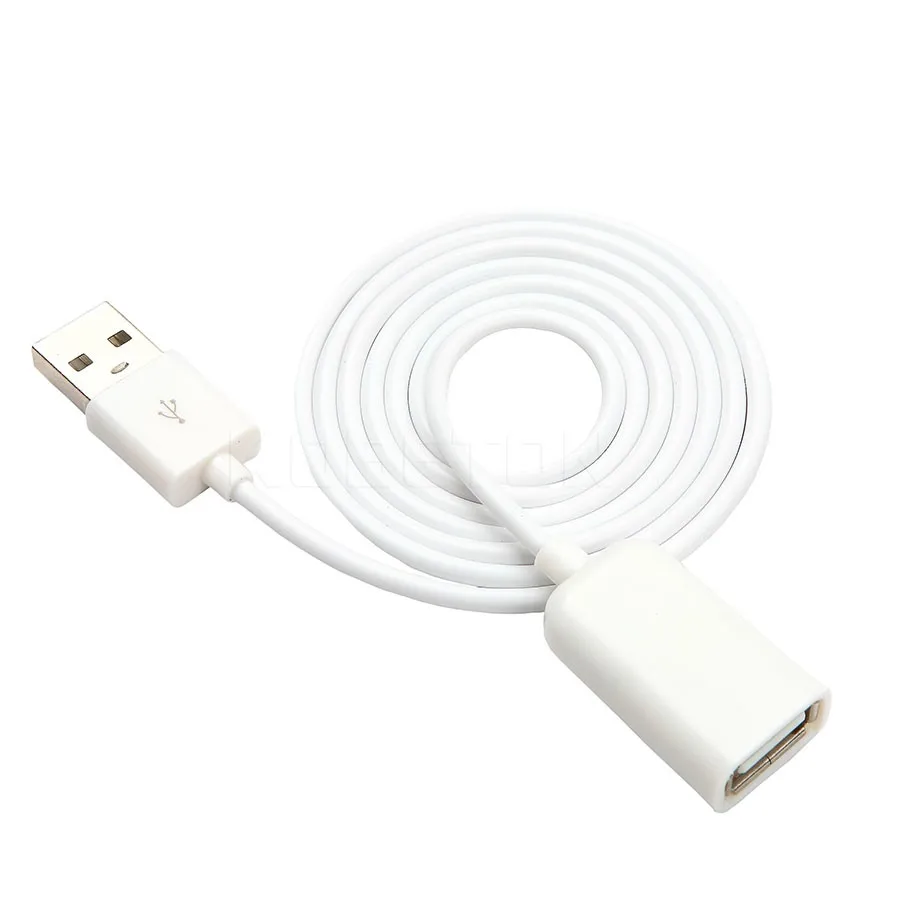 Kebidumei 1 шт. USB 2,0 кабель-удлинитель в комплект поставки входит адаптер 50 см 100 см мужского и женского пола Дата-кабель, шнур синхронизации шнур провод для портативных ПК