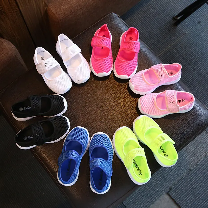 

MHYONS Top Selling Summer 5 Color Children Shoes Boys Sneakers Baby Girls Net Breathable Casual Sport Shoes Kids Soft Shoes B3