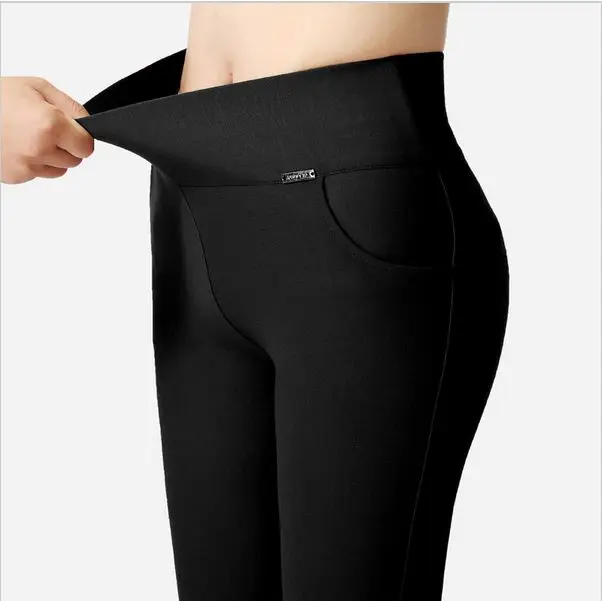 Goede Vrouwen Dames Plus Size 6XL 5XL Hoge Taille Broek Stretch Sexy Potlood Slim Fit Skinny Broek Zwart Wit Wijn Blauw Leggings