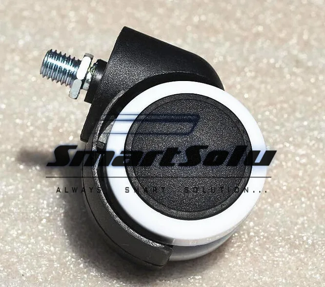 

Free shipping Set of 5pcs Replacement Office Chair Swivel Casters Screw Thread Rubber Rolling Rollers Wheels