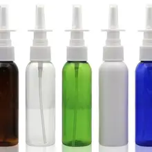 5 шт./лот 50 мл 60 мл флаконы для Назального спрея насос опрыскиватель туман спрей для носа пустой Пластик бутылка для многоразового использования для медицинской упаковки