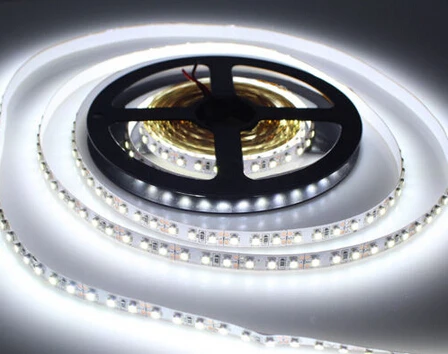 Белый неводонепроницаемый 3528 600LED 5 м 120LED/м ленточный светильник лампа 12 В