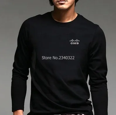 

Long Sleeve T Shirts man Women Cisco T-shirt Fashion solid colour tops