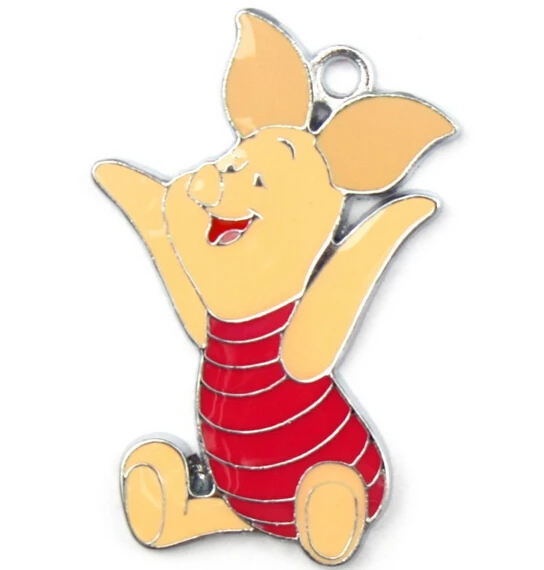 Оптовая продажа Бесплатная доставка новинка 20 шт. happy piglet's pig металлические