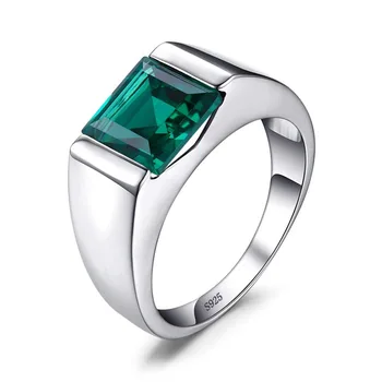 

Jewelry Red Blue purple Ring Men Women Light-weight Silver Mens Rings Stone Vintage Cool Fashion Male ring