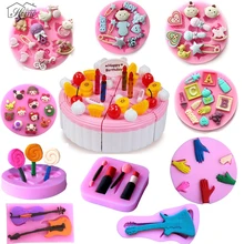Baby Series ToysTools Shape Silicone Mold For Cake Decorating Tools DIY Biscuit Fondant Cookie Candy Chocolate Mould Sugar Craft