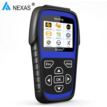 

Nexas ND606 Car Diagnostic Scanner ABS Bleeding Battery SAS EPB Reset Scan Tool Multi-System OBD2 Scanner For Mercedes-Benz