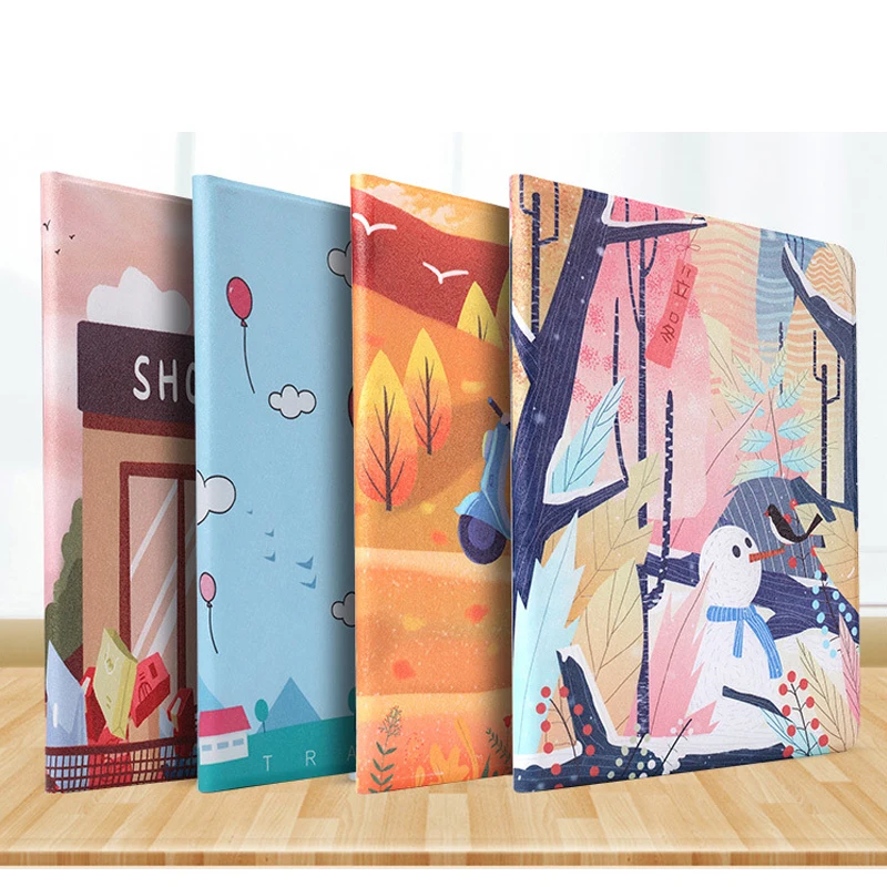 

For iPad 9.7 2017 2018 Case, Ultra Slim Leather Smart Cover+PC Hard Back Tri-fold Stand for iPad 2018 Case 9.7 A1822 A1823 A1893