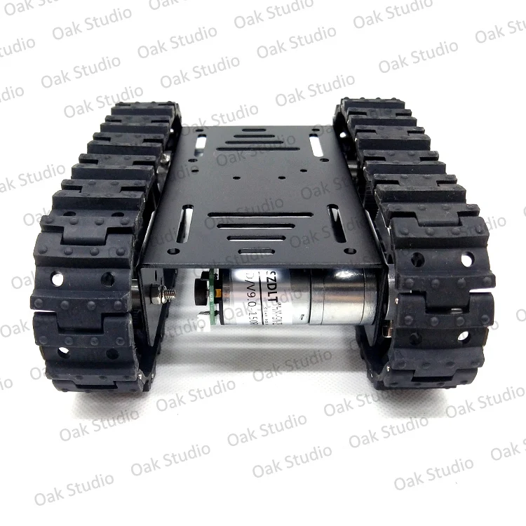 Мини T10 Танк робот автомобиль шасси комплект металлическое колесо для DIY