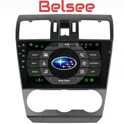 Belsee для Subaru Forester Android 8 автомобилей Радио Octa Core 4 GB 2 Din стерео bluetooth-гарнитура Авторадио Аудио мультимедийный плеер