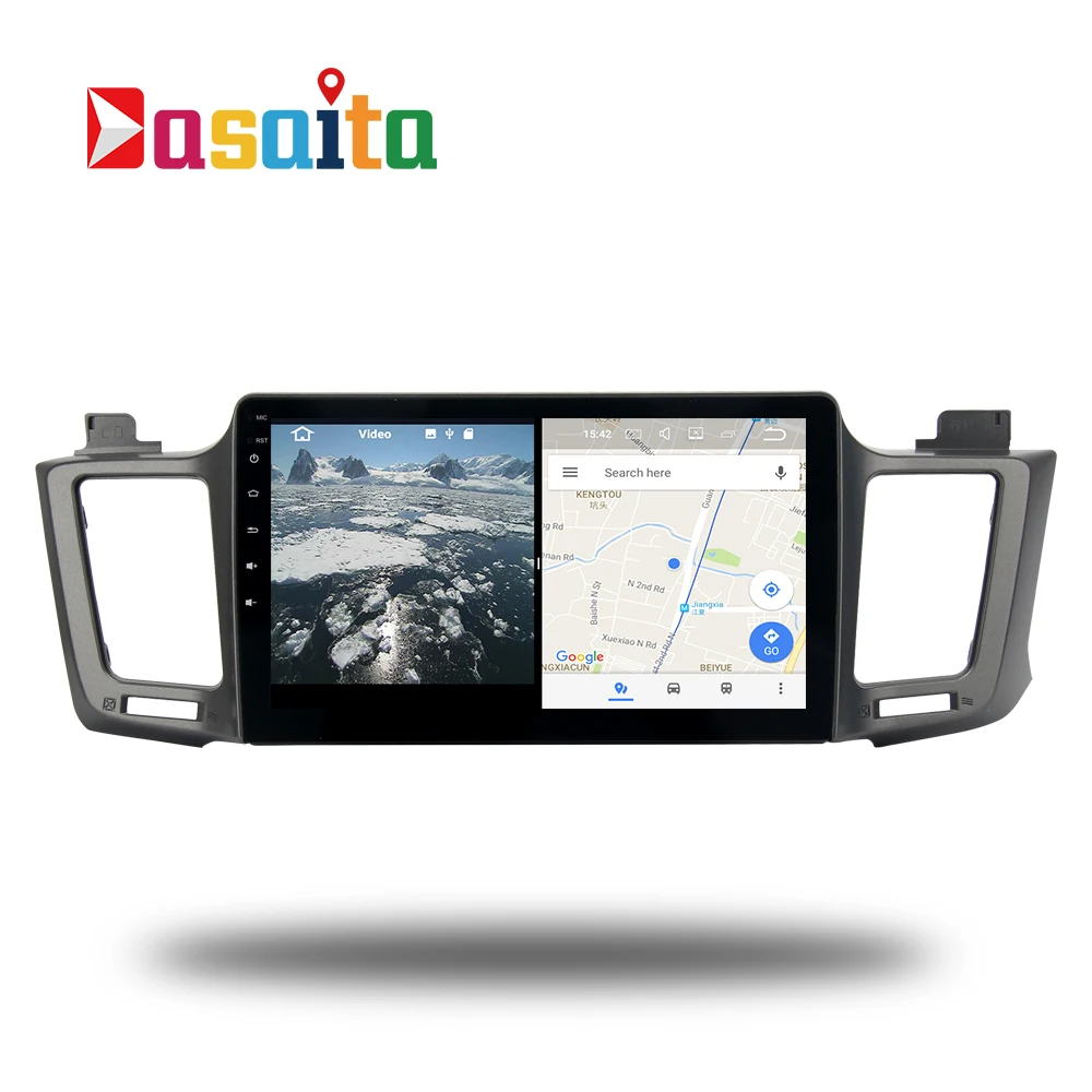 Android 7.1 stereo Head Unit for Toyota RAV4 2014 - 2017 RAV 4 Permanent radio navi GPS Radio headunit wifi free map Head Device