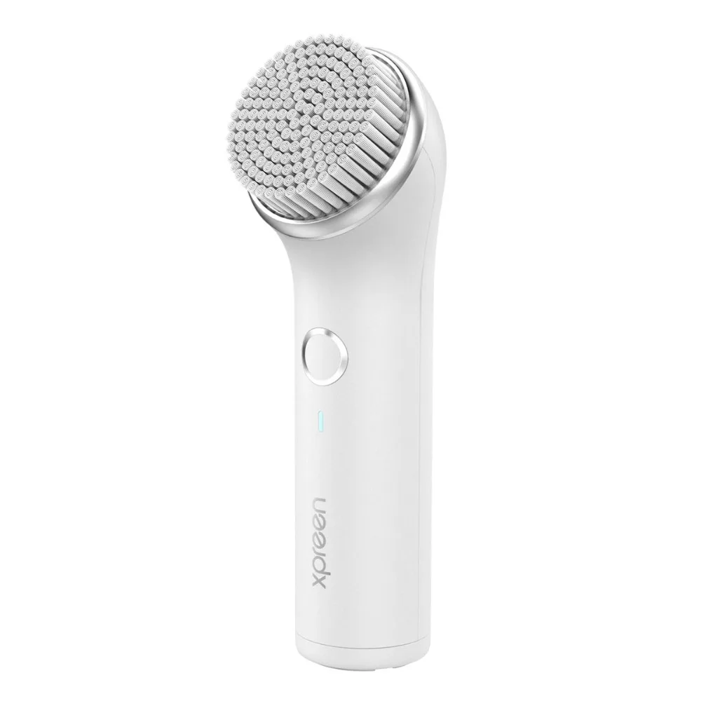 

Xpreen Face Clean Brush Rechargeable IPX7 Waterproof System Electric Facial Cleansing Brush with 3 BrushHeads for Body Skin Care