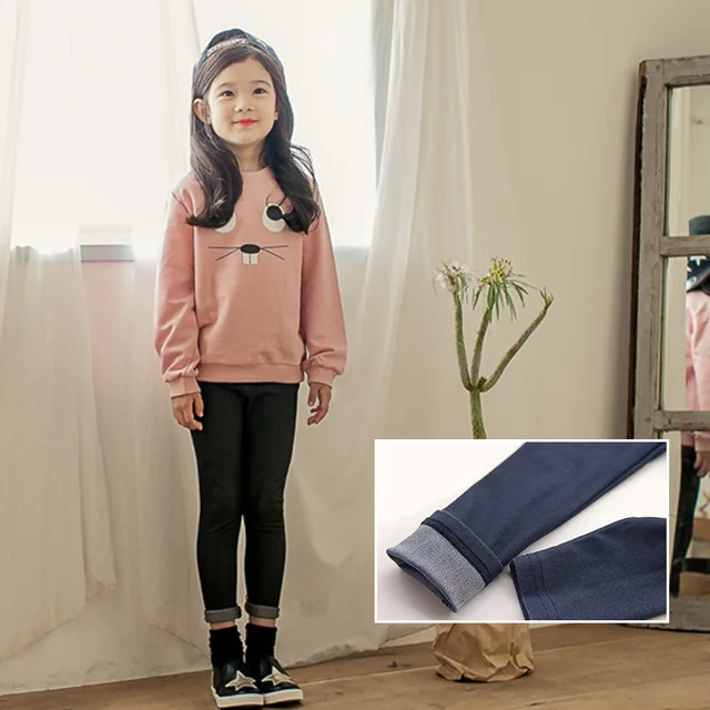 4-10 Years Girls Leggings Kids Jeans Pants Baby Kids  Trouser  Children Casual Clothing Skinny Pencil Pants 3
