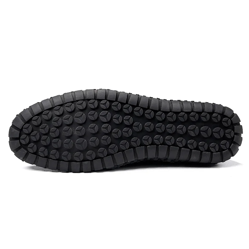 Pois Élastique Chaussures Créer brown Cuir Cousu blue Black Main Hommes Bande En Duce white Confortable Casual wnTqYBEITx
