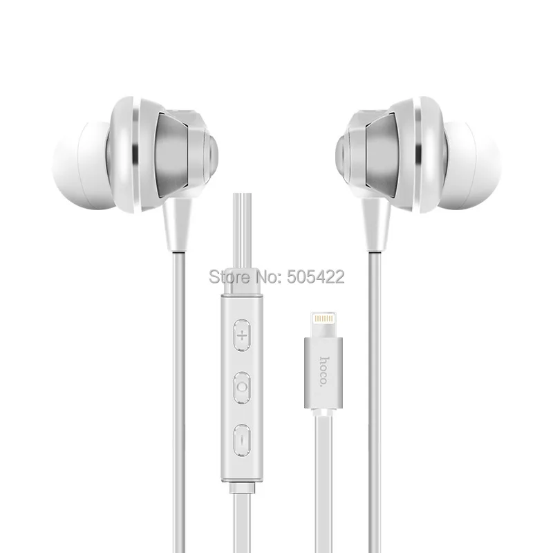 Earphone for Iphone 7 Lightning Jack Earphone Earbuds Headphonein