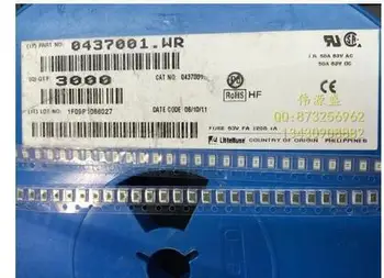 

50PCS 0437003.WR 1206 3A 32V P FOR Littelfuse temperature Fast-Acting Ceramic Fuse