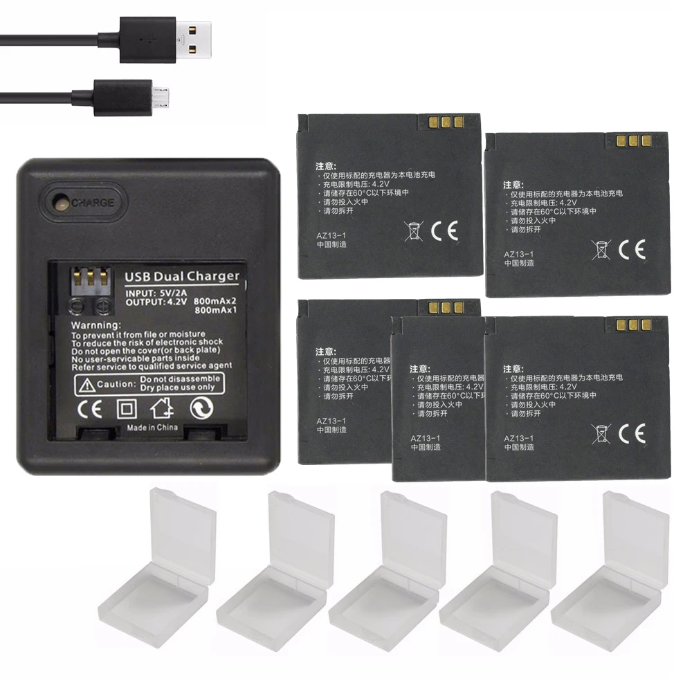 1010mAH 3.7v Xiao yi yi m1 battery xiaoyi yi m1 Backup Batteries