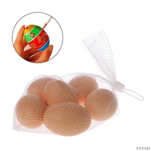 Деревянные поддельные коричневое Яйцо мультфильм орнамент дети Рисование Игрушка травление штриховка ремесло DIY картина орнамент домашний Decor-W110