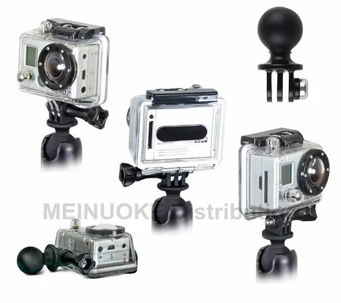 1 дюймовый шарик с креплением для штатива экшн-камеры Gopro Hero совместимый ram |