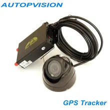 Продукт автомобиля gps трекер TK105B Автомобильная сигнализация/gps система слежения с камерой и кабелем