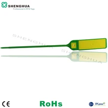 10 шт./упак. метка Диапазона UHF RFID для контейнер E шкафчик пломбировальная наклейка Пластик стяжку этикетка Водонепроницаемый стяжка рчид Кабеля Тег