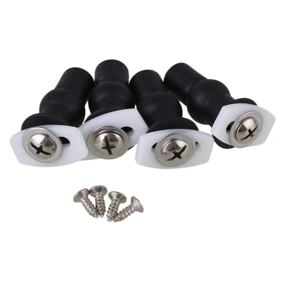

4Pcs Top Fix Nut Screw Blind Hole Fixings for Toilet Seat Commode Cover