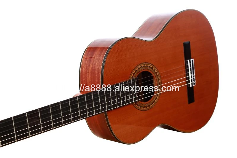 Professional 36 inch Acoustic Classical guitar With Solid Cedar Top/Magogany Body,3/4 Classical guitar 580MM,traveling guitar