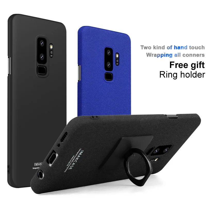 

For Samsung Galaxy S9 S9 PLUS Case Samsung Galaxy S9PLUS case Imak cowboy cases with stand For Back Cover Finger Ring Holder