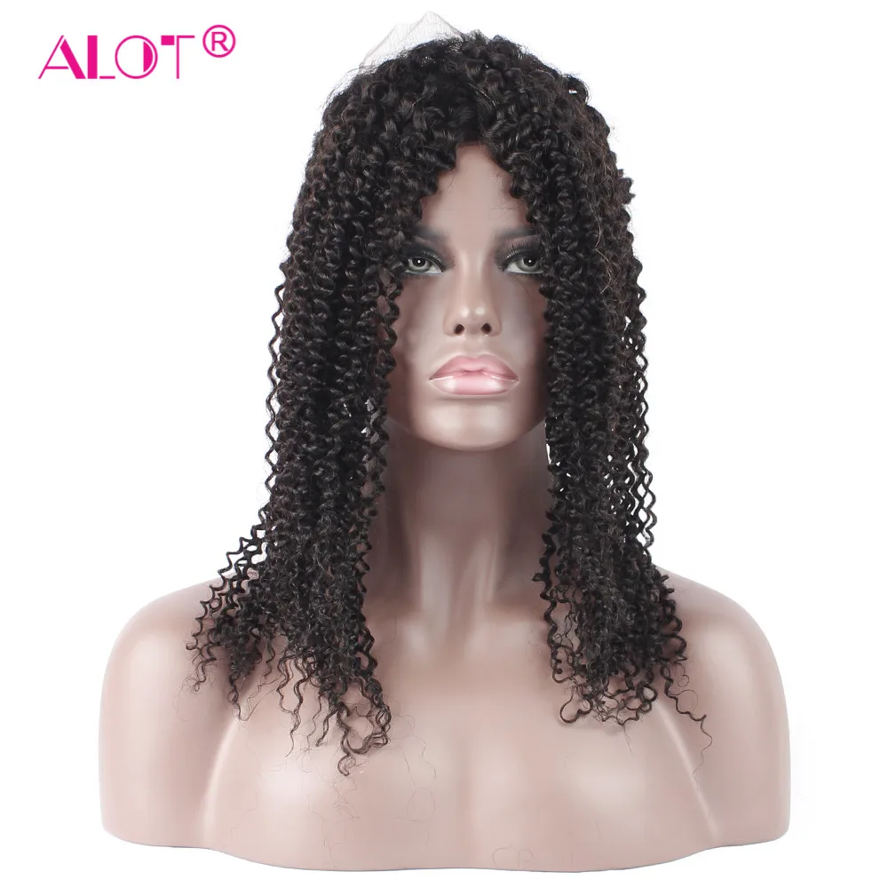 Alot Kinky Curly 360 Lace Frontal Closure Pre Plucked With Baby Hair Adjustable Band Non-Remy Peruvian Human Hair Alot Kinky Curly 360 Lace Frontal Closure Pre Plucked With Baby Hair Adjustable Band Non-Remy Peruvian Human Hair