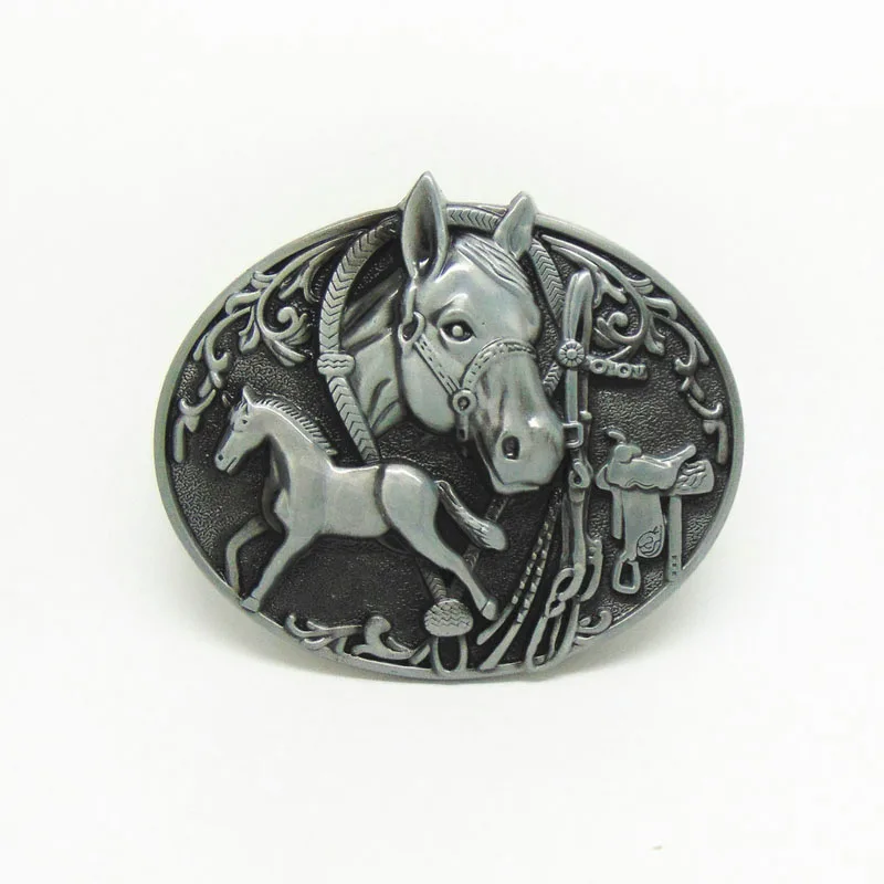 T Disom New Horsehead belt buckle Hot On Selling Men's Belt Buckles