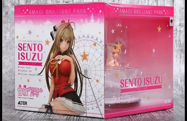 Аниме сексуальная фигура Amagi Блестящий парк модель аниме SENTO isuzu ПВХ фигурка сексуальная девушка модель коллекционные игрушки