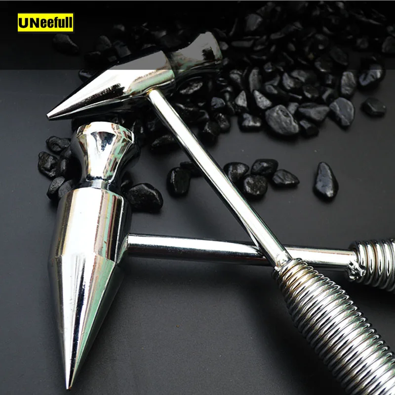 

Multi-function safety hammer car self-help escape hammer all steel spring handle life-saving hammer broken window ice hammer